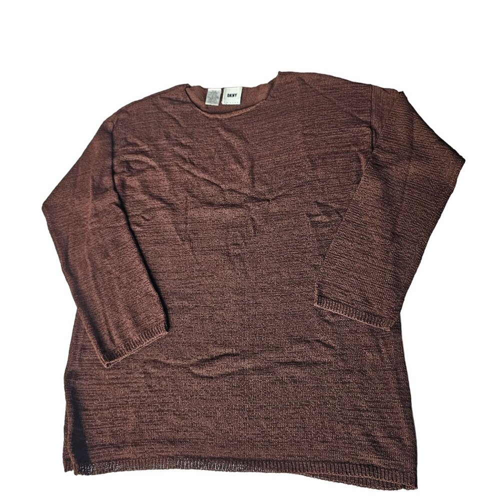 DKNY Women's Brown light sweater size Petite Small